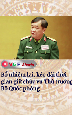 Bổ nhiệm lại các Thứ trưởng Bộ Quốc phòng
