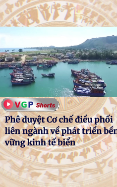 Phê duyệt Cơ chế điều phối liên ngành về phát triển bền vững kinh tế biển