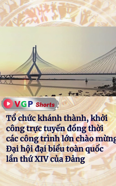 Tổ chức Lễ khánh thành, khởi công các dự án chào mừng Đại hội lần thứ XIV của Đảng