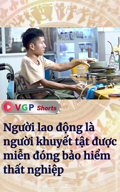 Người lao động là người khuyết tật được miễn đóng bảo hiểm thất nghiệp