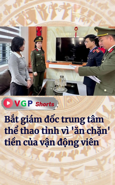Bắt giám đốc trung tâm thể thao tỉnh Hà Tĩnh vì 'ăn chặn' tiền của vận động viên