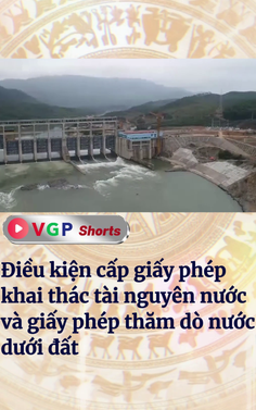 Điều kiện cấp giấy phép khai thác tài nguyên nước và giấy phép thăm dò nước dưới đất