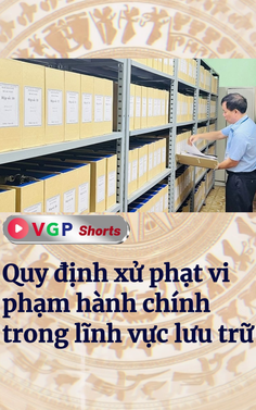 Phạt tới 30 triệu đồng trong lĩnh vực lưu trữ