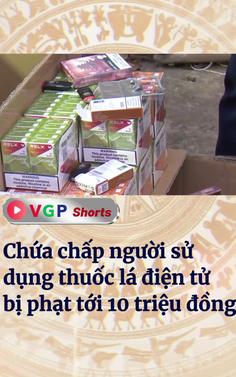 Chứa chấp người sử dụng thuốc lá điện tử bị phạt tới 10 triệu đồng