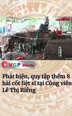 Phát hiện, quy tập thêm 8 hài cốt liệt sĩ tại Công viên Lê Thị Riêng