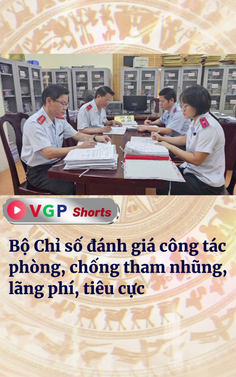 Ban hành Bộ Chỉ số đánh giá công tác phòng, chống tham nhũng, lãng phí, tiêu cực