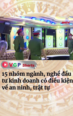 15 nhóm ngành, nghề đầu tư kinh doanh có điều kiện về an ninh, trật tự