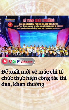 Đề xuất mới về mức chi tổ chức thực hiện công tác thi đua, khen thưởng