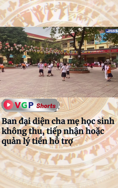 Ban đại diện cha mẹ học sinh không thu, tiếp nhận hoặc quản lý tiền hỗ trợ