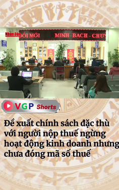 Đề xuất chính sách đặc thù với người nộp thuế ngừng hoạt động kinh doanh nhưng chưa đóng mã số thuế
