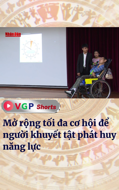 Mở rộng tối đa cơ hội để người khuyết tật phát huy năng lực