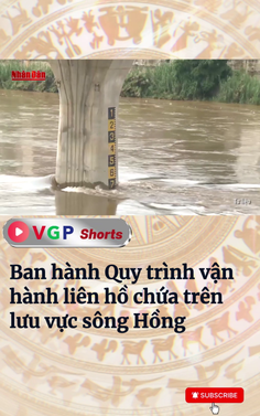 Ban hành Quy trình vận hành liên hồ chứa trên lưu vực sông Hồng