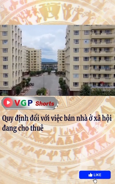 Quy định đối với việc bán nhà ở xã hội đang cho thuê