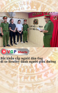 Bắt khẩn cấp người đàn ông đi xe Bentley đánh người giữa đường