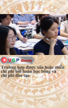 Trường hợp được xóa hoặc miễn chi phí bồi hoàn học bổng và chi phí đào tạo