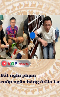 Bắt nghi phạm cướp ngân hàng ở Gia Lai