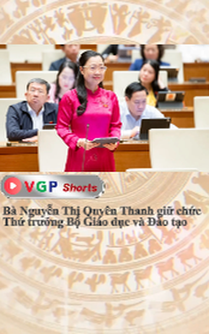 Bà Nguyễn Thị Quyên Thanh giữ chức Thứ trưởng Bộ Giáo dục và Đào tạo