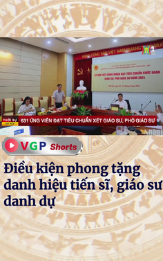 Điều kiện phong tặng danh hiệu tiến sĩ, giáo sư danh dự