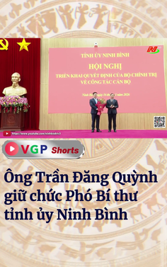 Ông Trần Đăng Quỳnh giữ chức Phó Bí thư tỉnh ủy Ninh Bình