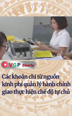 Các khoản chi từ nguồn kinh phí quản lý hành chính giao thực hiện chế độ tự chủ