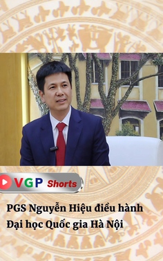 PGS Nguyễn Hiệu điều hành Đại học Quốc gia Hà Nội