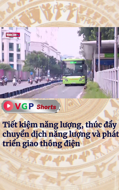 Tiết kiệm năng lượng, thúc đẩy chuyển dịch năng lượng và phát triển giao thông điện