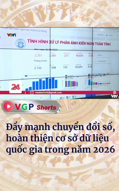 Đẩy mạnh chuyển đổi số, hoàn thiện cơ sở dữ liệu quốc gia trong năm 2026