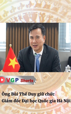 Ông Bùi Thế Duy giữ chức Giám đốc Đại học Quốc gia Hà Nội
