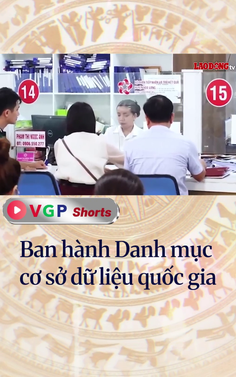 Ban hành Danh mục cơ sở dữ liệu quốc gia
