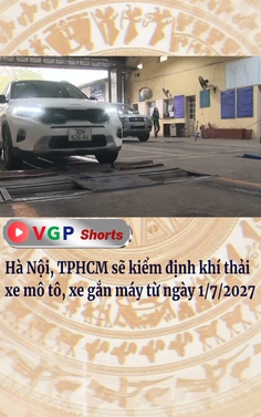 Hà Nội, TPHCM sẽ kiểm định khí thải xe mô tô, xe gắn máy từ ngày 1/7/2027