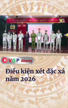 Điều kiện xét đặc xá năm 2026