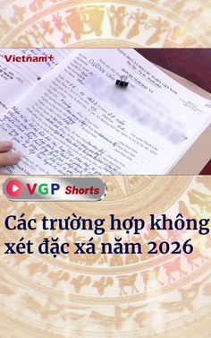 Các đối tượng không được xét đặc xá
