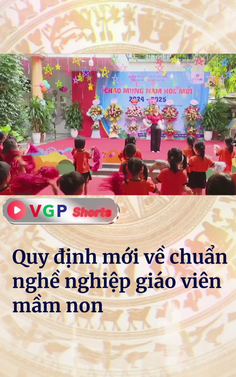  Chuẩn nghề nghiệp giáo viên mầm non 
