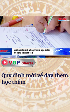 Quy định mới về dạy thêm, học thêm