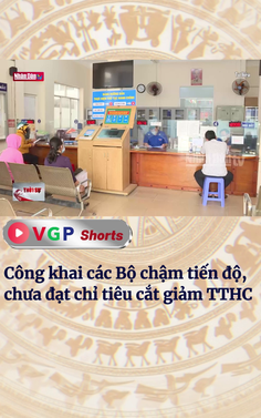 Công khai các Bộ chậm tiến độ, chưa đạt chỉ tiêu cắt giảm thủ tục hành chính