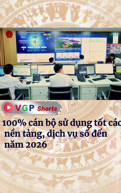 100% cán bộ sử dụng tốt các nền tảng, dịch vụ số đến năm 2026
