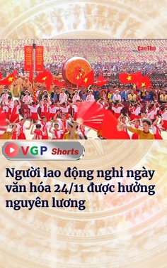 Người lao động nghỉ ngày văn hóa 24/11 được hưởng nguyên lương