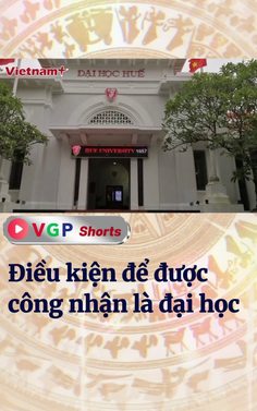 Điều kiện để được công nhận là đại học