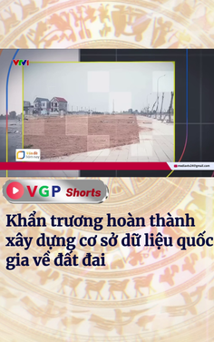 Khẩn trương hoàn thành xây dựng cơ sở dữ liệu quốc gia về đất đai