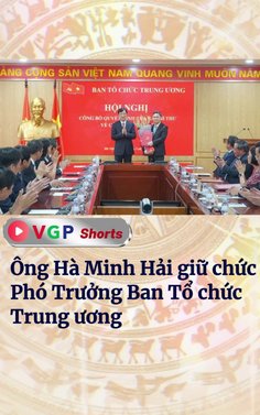 Ông Hà Minh Hải giữ chức Phó Trưởng Ban Tổ chức Trung ương