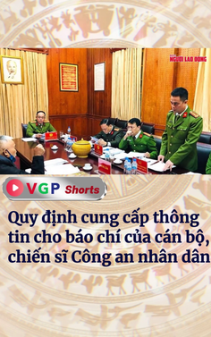 Quy định cung cấp thông tin cho báo chí của cán bộ, chiến sĩ Công an nhân dân 