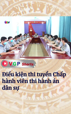 Điều kiện thi tuyển Chấp hành viên thi hành án dân sự 