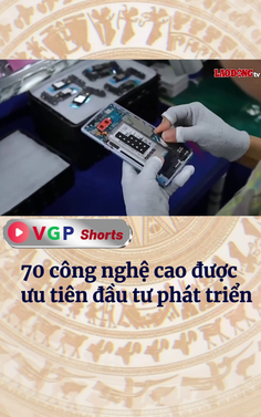 70 công nghệ cao được ưu tiên đầu tư phát triển