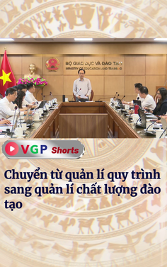 Chuyển từ quản lí quy trình sang quản lí chất lượng đào tạo 