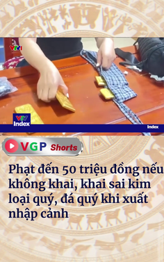 Phạt đến 50 triệu đồng nếu không khai, khai sai kim loại quý, đá quý khi xuất nhập cảnh