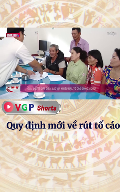 Quy định mới về rút tố cáo 