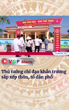 Thủ tướng chỉ đạo khẩn trương sắp xếp thôn, tổ dân phố