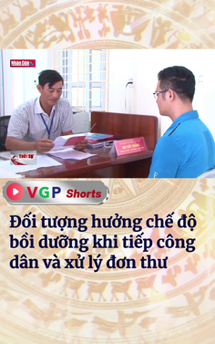 Đối tượng hưởng chế độ bồi dưỡng khi tiếp công dân và xử lý đơn thư