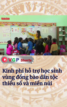 Kinh phí hỗ trợ học sinh vùng đồng bào dân tộc thiểu số và miền núi