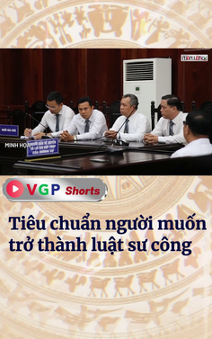 Tiêu chuẩn người muốn trở thành luật sư công 